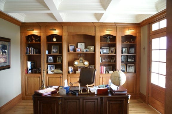 Traditional Stained Cabinetry