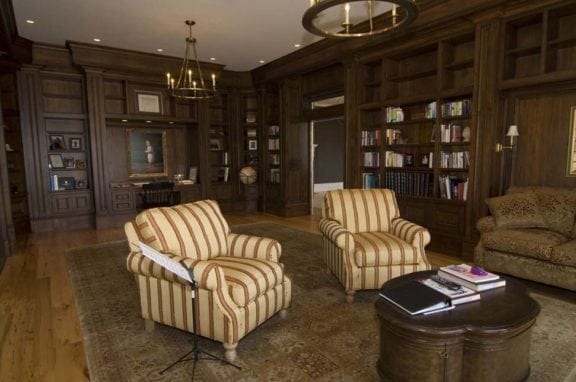 Traditional Stained Cabinetry