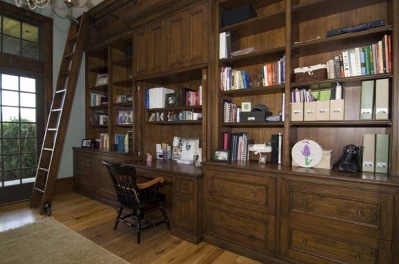 Traditional Stained Cabinetry